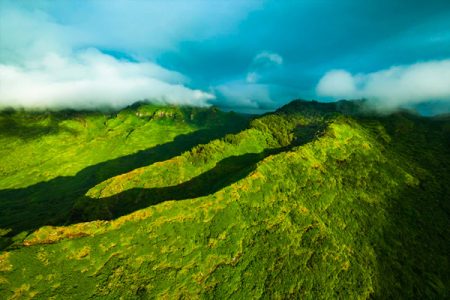 Rainbow Helicopters Path to Pali Passage helicopter tour.