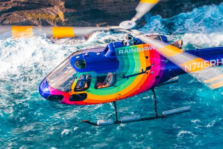 Rainbow Helicopters Royal Crown of Oahu helicopter tour Hawaii